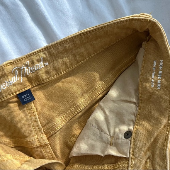 Yellow Target Shorts - Picture 2 of 3